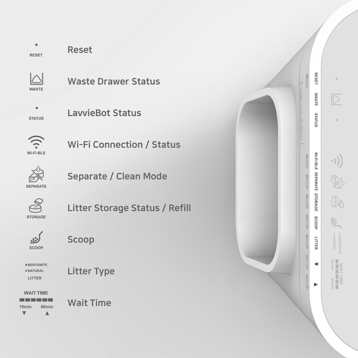 LavvieBot S Robotic Litter Box (Refurbished) - Image 7